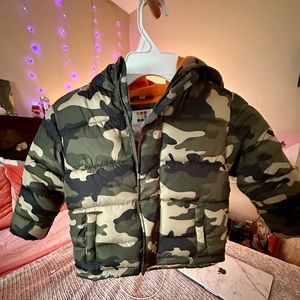 Kids camouflage jacket